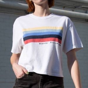 Brandy melville Biarritz- France 1990 tee